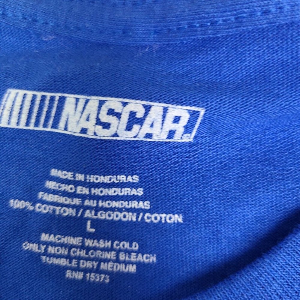 Nascar #14 Tony Stewart Men's Short Sleeve T Shirt XL Blue 2015‎ Racing Shirt - Picture 5 of 8